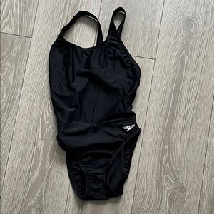 Speedo Sleek Black Swimsuit